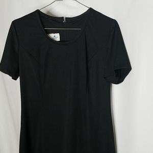 Vintage 60's Berkshire black full length dress.